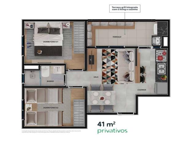 #1126 - Apartamento para Venda em Cotia - SP - 3